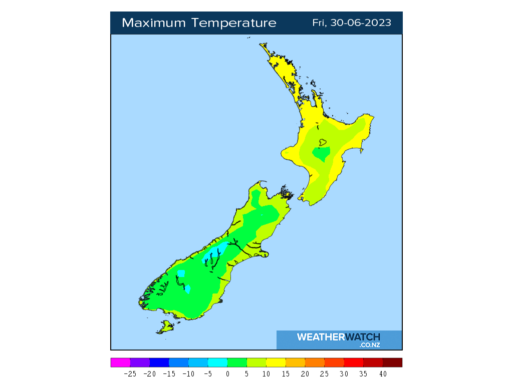 Maps & Radars WeatherWatch New Zealand's Weather Data & Alerts